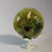 Genuine RUBY Zoisite Gemstone Crystal Sphere 512 grams 6.5cm