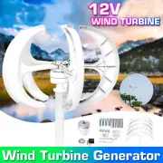 12V 800W Wind Turbine Generator 5 Blades Lantern Motor Controller Power Windmill