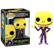 Funko Pop! Nightmare Before Christmas Jack Skellington Blacklight With Protector