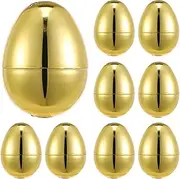 Levemolo 20pcs Easter Decoration Fillable Easter Eggs Easter Party Favor Egg-Shaped Boxes Easter Party Supply Plastic Easter Eggs Plastic Easter Empty Eggs Easter Egg Decorations