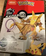MEGA Construx - Pokemon Buildable Figure Set - KADABRA (92 Pieces) GKY87 - New