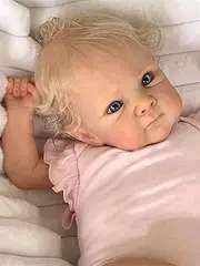 Anano Full Body Reborn Dolls Girls - 18 Inch Realistic Reborn Baby Dolls Look Like Real Newborn Baby Girl Dolls Full Body Silicone Vinyl Baby Dolls Look Like Real Preemie Baby Girl Dolls