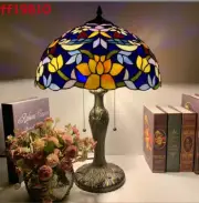 Tiffany Lamp European Colorful Glass Handmade Craftsmanship Luxury Desk Light