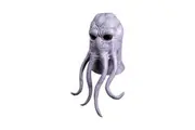 Dungeons & Dragons Latex Mind Flayer Mask - Grey