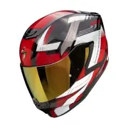 EXO-391 Captor Black Red Full Face Helmet