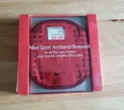 Nike Sport Armband Brassard For ALL Apple iPod Nano Models Red
