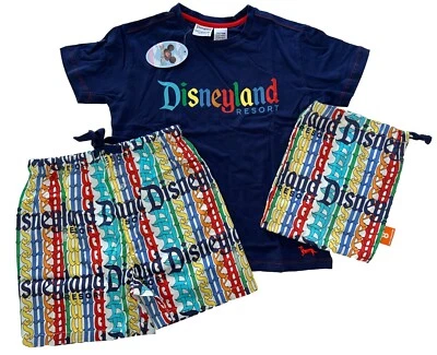 NEW! Peter Alexander Disneyland Resort Pyjama Set - Size 8 - Great Gift!