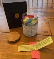 The Hope Jar Bible Verses,Bible Verses In a Jar,Glass Prayer Jar for Mom, Friend