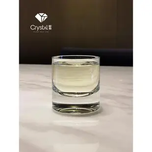 Crysart純手工光學鏡頭版A料威士忌水晶杯高檔簡約奢華江戶切子