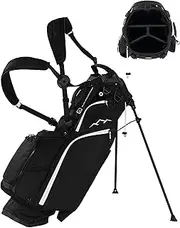 Sun Mountain 2025 Eclipse 3.5 4 Way Golf Stand Bag - Durable Golf Bag with Eleven Pockets for Ample Storage - Features an Ergonomic X-Fit Dual Strap System and a Matching Rain Hood