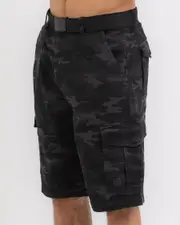 [Dexter] Dexter Men's Vinicate Cargo Shorts in Black Camo Size 34 34 Black Camo