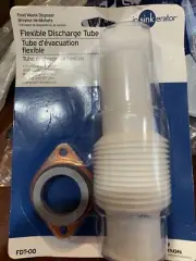 New OEM Flexible Discharge Tube FDT-00 Insinkerator **Free Standard shipping**