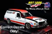 1:24 DDA Missing Decals to suit Brock HJ Holden HDT Service Vehicle Panel Van