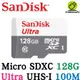 SanDisk Ultra MicroSDXC microSD 128G 128GB TF 100MB 高速傳輸 記憶卡