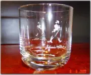 JOHNNIE WALKER SCOTCH WHISKY GLASS TUMBLER RARE NEW GENUINE QUALITY BOX SET OF 6