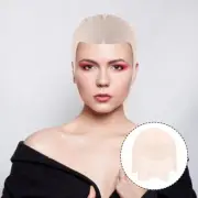 Bald Hood Cap Fancy Halloween Wigs for Men Women's Child