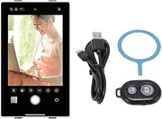 Phone Vlog Selfie Monitor Screen, 4K HD Wireless Video Recording, Using Phone Rear Camera for Selfie Vlog Live Streaming