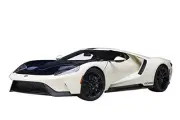 AUTOart 1/18 Ford GT '64 Prototype Heritage Edition White/Dark Blue Finished Pro
