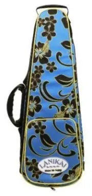 Lanikai Baritone Ukulele Case FLORAL Design UKE LIGHTWEIGHT CASE
