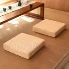 Tatami Straw Mat Eco-friendly Load-bearing Tatami Floor Pillow Sitting Cushion