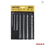 METERK MK23 7PCS 水泥砌體鑽頭套裝,帶噴砂表面處理