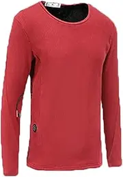 [LIUHD] Electric Thermal Underwear Winter Heating Underwear Lining Shirt Top Heated Clothes for Workout Skiing Running Hiking