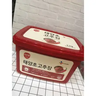 韓國 CJ 太陽辣椒醬 3公斤 效期:2025.05.30《釜山小姐》