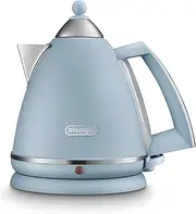 [De'Longhi] Argento Flora KBX3016.AZ Kettle, 360 Swivel base & cord storage, Blue