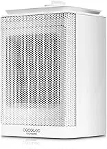 Cecotec Ceramic Heater Ready Warm 6000 Ceramic. 1500 W, 3 Modes, Adjustable Thermostat, Tilt Sensor, Overheating Protection (6150 Ceramic Rotate Style)
