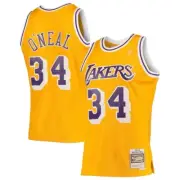 Shaquille O'Neal Los Angeles Lakers Mitchell & Ness Hardwood Classics Jersey
