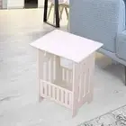 Sofa Side Table End Table Compact Small Side Table for Home Bathroom Bedroom