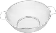 Rice Cleaner Mesh Colander Fine Mesh Strainer Stainless Steel Drain Filter