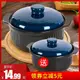 康舒美廚陶瓷砂鍋燉鍋煲湯鍋家用燃氣耐高溫干燒不裂煲仔飯石鍋