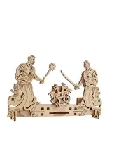 [UGEARS] The Centuries-Old Battle for Freedom 41 Piece Wooden 3D Puzzle (14+ Years)