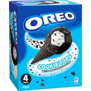 Oreo Cookie Top Ice Cream Cones 400mL