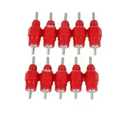 10x Duck Bird Poultry Chicken Water Nipple Valves Auto Drinker Waterer Feeder
