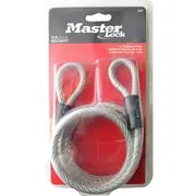 Master Lock Looped Cable - Woven Steel, 6mm x 1.8m