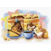 Cross-stitch kit Riolis 2126 The Bite The More Tasty