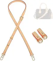 [SEPYIQI] Leather Purse Straps,Replacement Crossbody Shoulder Strap for SPEEDY,Crossbody Shoulder Strap, Adjustable Leather Shoulder Strap for Small Bag Handbag Clutch Bag Accessories Set (Width:0.59")