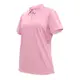 FIRESTAR 女款彈性機能短袖POLO衫-慢跑 路跑 涼感 運動 上衣 反光 珊瑚粉銀 (5.9折)