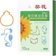 Anti Gnat Wristband - Anti Fly Trap Wristband - Sunflower Plant Cute Cartoon Oil Fragrance Ring for Boys Girls