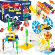 STEM Kits Robotics for Kids Ages 8-12, Crafts Kids Science Robot Building Kit 5-
