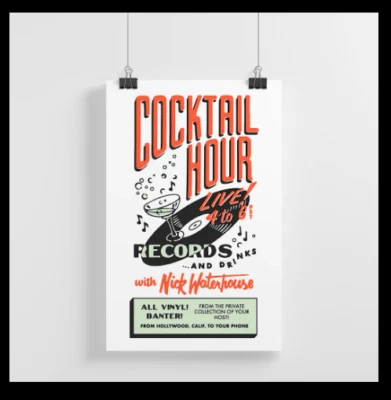 LIMITED EDITION x 3 - Nick Waterhouse Posters (11 x 17 inch)