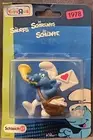 Schleich - Postman Smurf (1978) Figure NEW toy figure model #21005 -damaged box