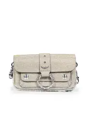 Silver Glitter Kate Wallet Bag