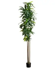Nearly Natural 10ft Artificial Dracaena Tree with Real Touch Leaves