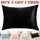 100% Mulberry Silk Both Side Standard Pillow Case Slip Protector Genuine Silk AU