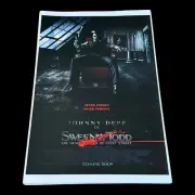 Sweeney Todd, Johnny Depp Poster 11 x 17