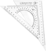 Architectural Drafting Triangle Plate Set Ruler Square for Engineering Students
