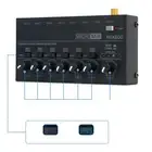 Low Noise Audio Mixer Compact sub Mixing Stereo Mono Adjustment DC 5V Studio